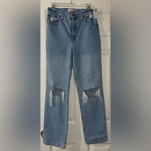 Abercrombie 90’s Straight Ultra High Rise Jeans